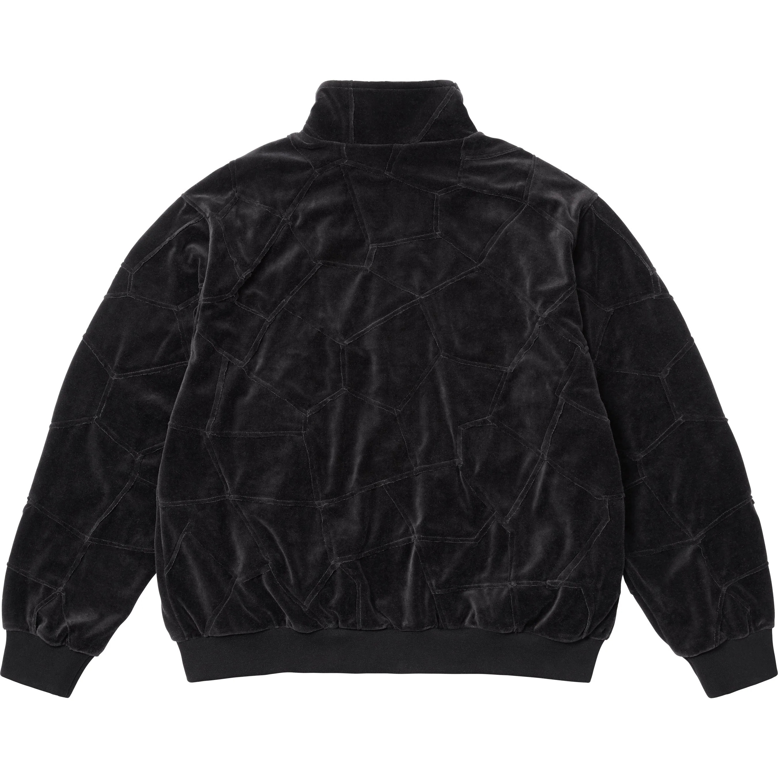 Patchwork Velour Track Jacket view 7